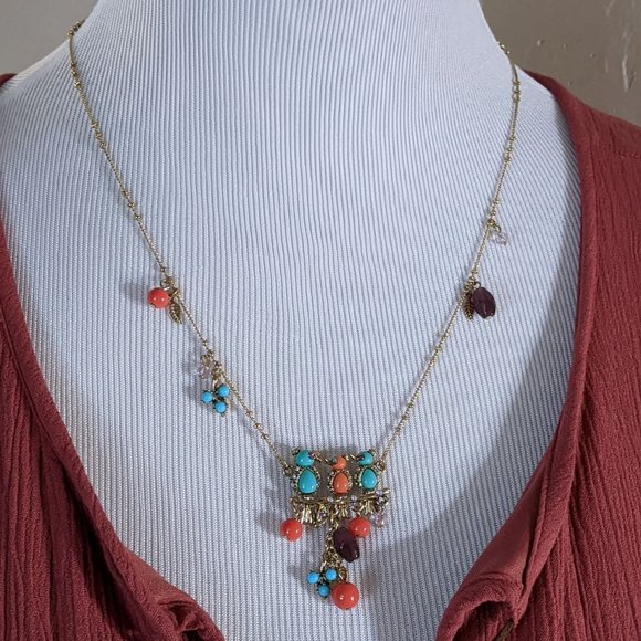 Betsey J "Betsey Delicates" Birds Necklace/Earrings - Picture 7 of 10